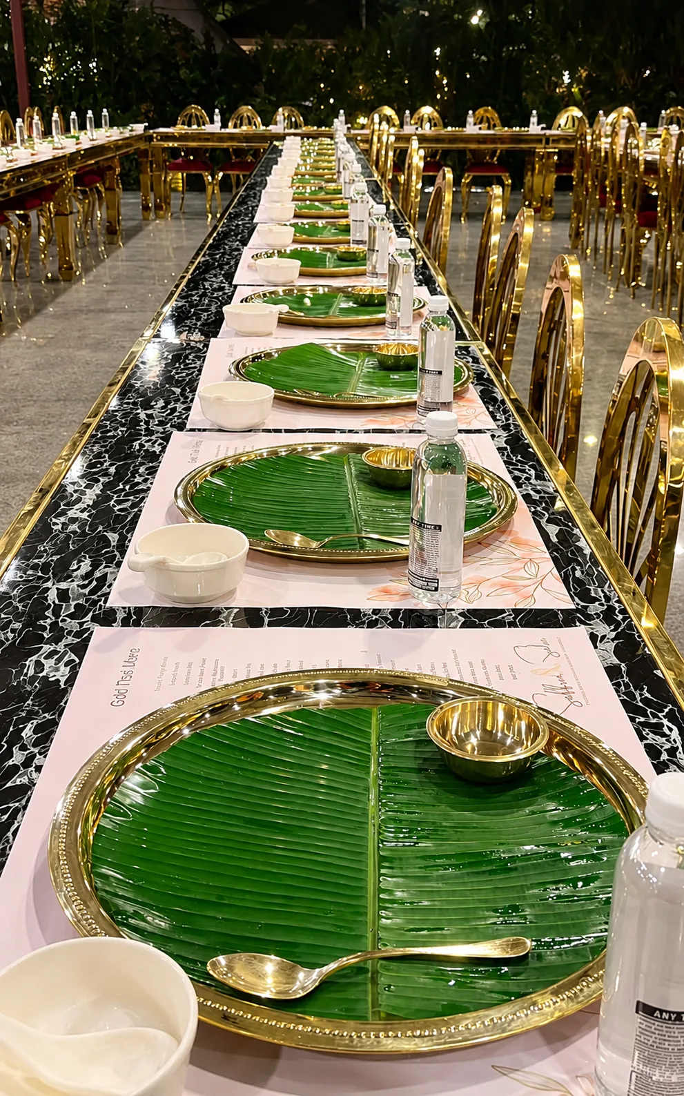 Traditional Floral Stage